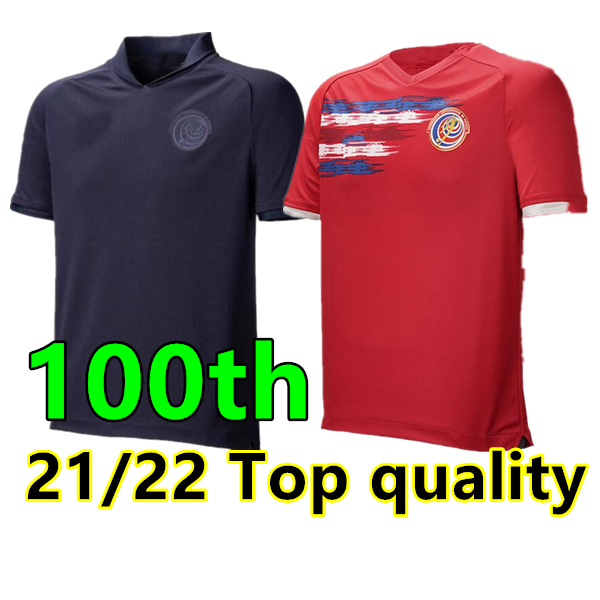 

2021 2022 Costa Rica 100th soccer jerseys centenary anniversary 21/22 Special edition Allan Cruz Joseph Mora Randall Leal Joel Campbell Calvo 100 Años football shirt