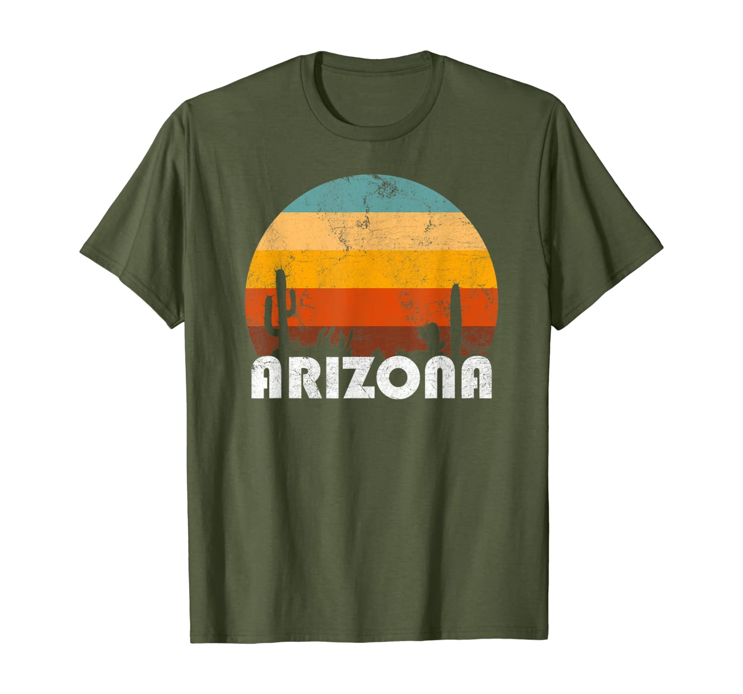 

arizona state retro vintage t-shirt, White;black