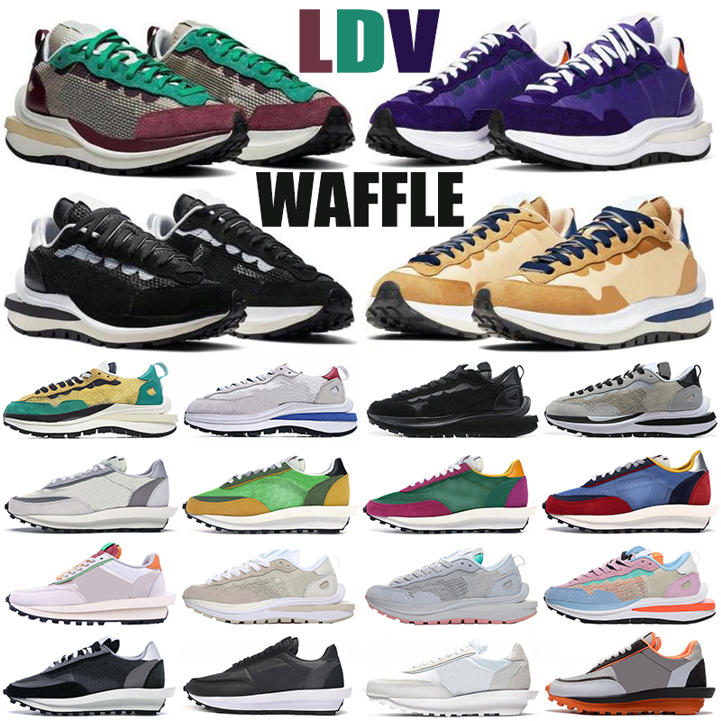 

ldv waffle outdoor shoes mens womens ldwaffle vaporwaffle Sport Fuchsia Royal Red Dark Iris Nylon Sesame Black White Green Gusto sports sneakers trainers, #5