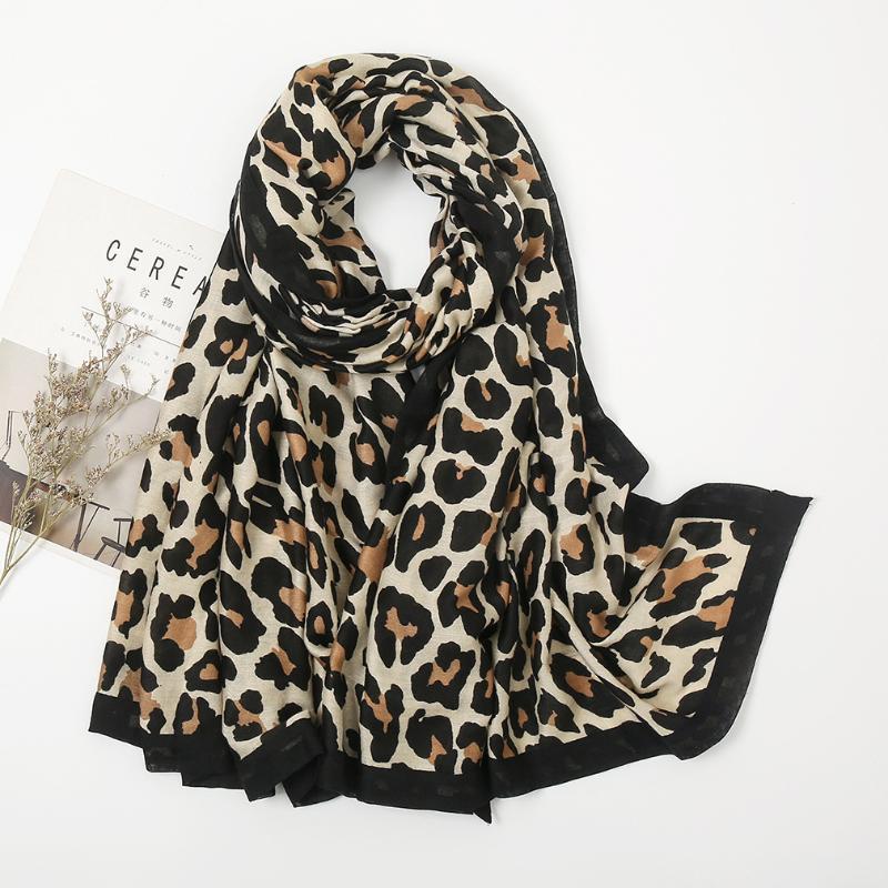 

Scarves Sexy Beige Leopard Dot Pleated Viscose Shawl Scarf Lady High Quality Wrap Pashmina Stole Bufanda Muslim Hijab Snood 180*90Cm, Blue;gray