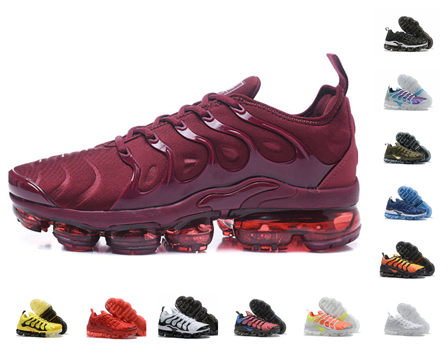 

TN Plus Running Shoes Triple Black White Red Blue Silver Beture Light Menta Metallic Gold Cargo Khaki Neon Outdoor trainer Sneakers Size 40-46