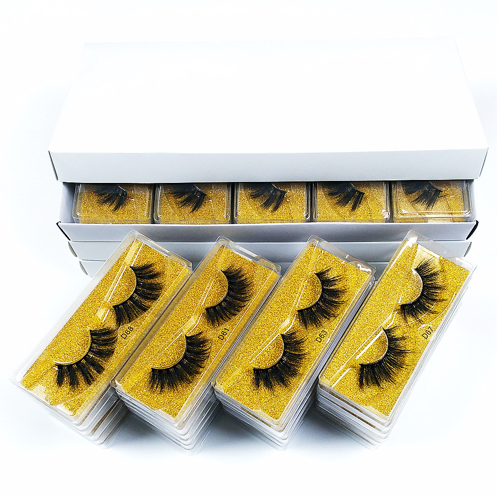 3D Mink Eyelashes Eyelash 3D Eye makeup Mink False lashes Soft Natural Thick Fake Eyelashes Lashes Extension Beauty Tools 10 styles DHL Free-image-593946493