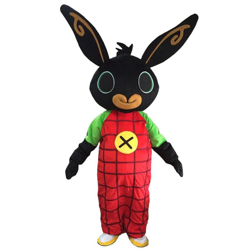 

2019 professional made new bing bunny Mascot Costume Customized Adult Size rabbit Cartoon Character Mascotte, As picture