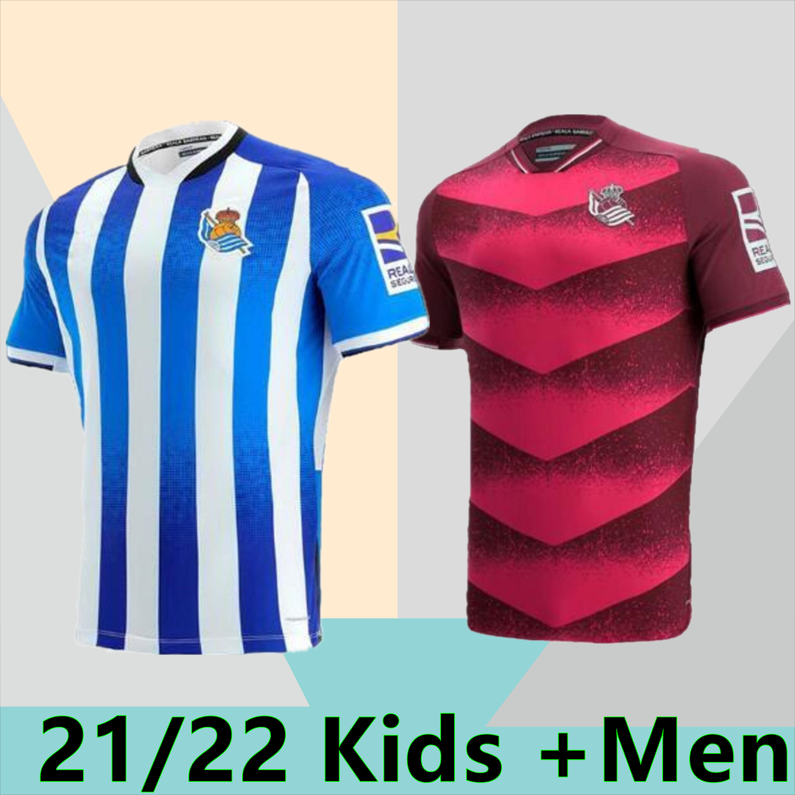 

21 22 Real Sociedad SOCCER JERSEYS OYARZABAL X PRIETO AGIRRETXE 2021 2022 Jersey GRANERO ODEGAARD HOME AWAY Football Shirts, Kids