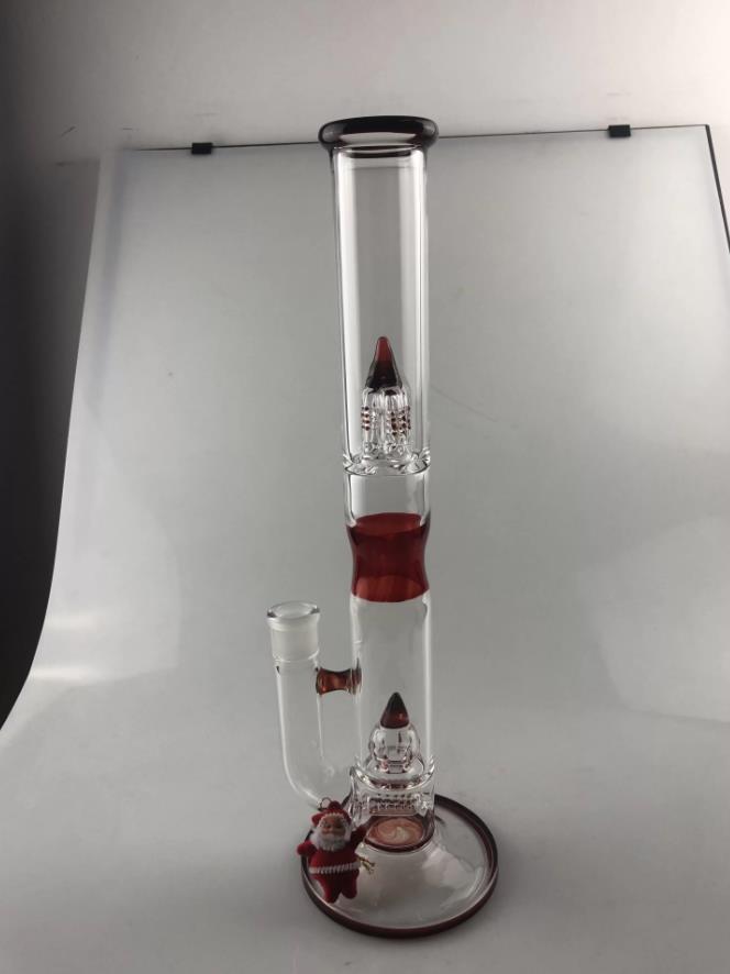 

Long hookah pipe with red edge measuring cylinder