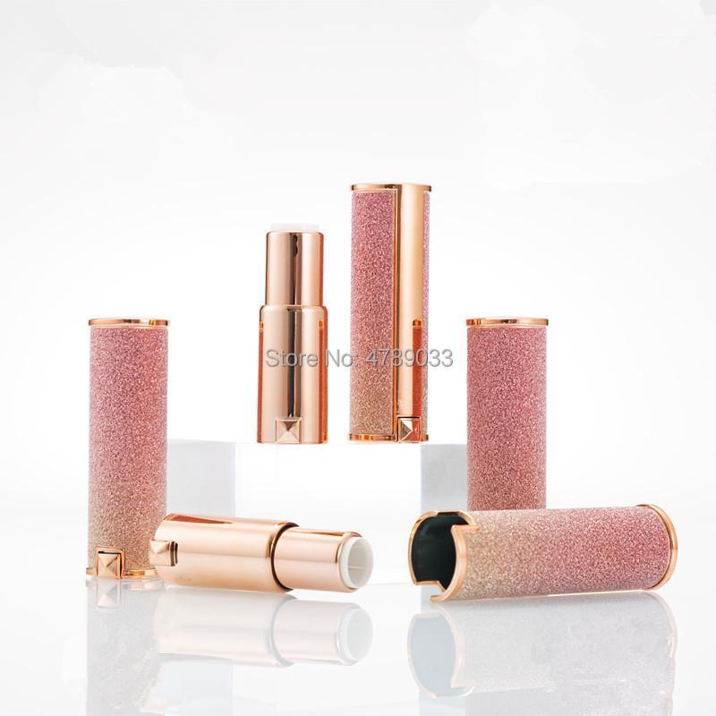 

Storage Bottles & Jars 12.1mm Empty Lipstick Tube DIY Rose Gold Lip Stick Refillable Bottle Container Makeup Tools Accessories 10/30/50