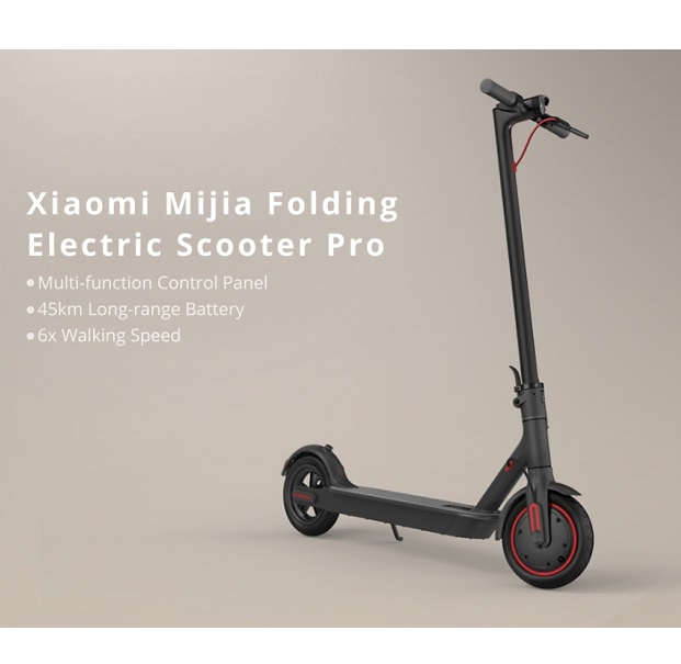 

2019 Xiaomi Electric Scooter Pro 300W Motor 3 Speed Modes 45KM Mileage Range 12.8Ah Battery Double Brake System M365 Electric Bike Bicycle US Plug