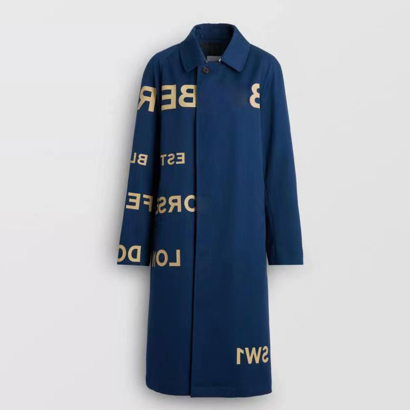 

Women' Trench Coats Long classic Windbreaker Waterproof British high-end English style autumn Winter Gabadian Solid color Size Coat L48, Khaki