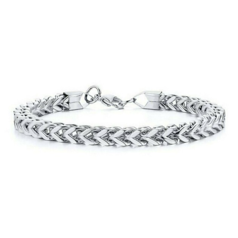

Stainless Steel Mens Bracelet Personalized Gifts Optional Custom Gold Black Charm Bracelets Punk Accessories Hip Hop Jewelry Chain