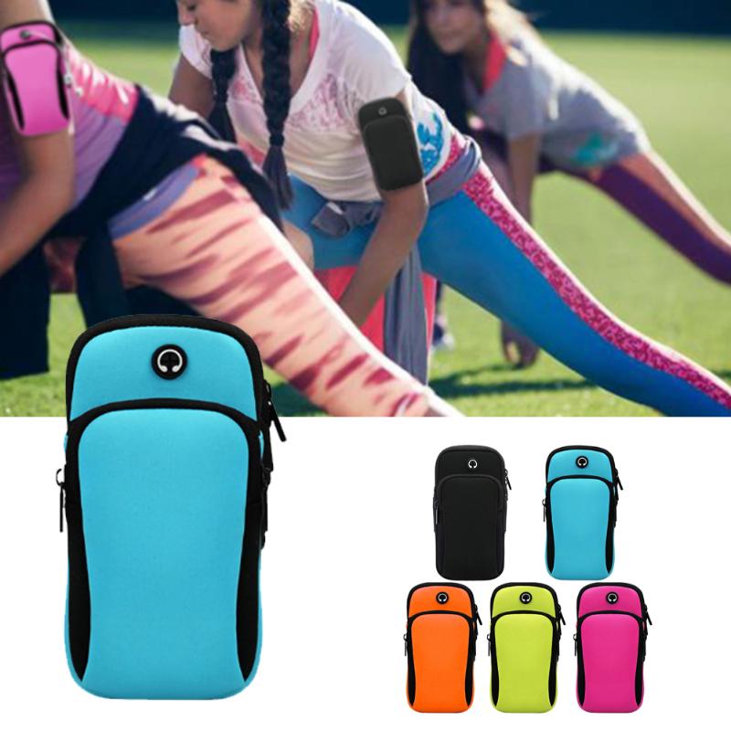 

Outdoor Bags 4-6 Inch UniversalMobile Phone Arm Bag Running Waterproof Belt Workout Mobile Protective Cover Bracket