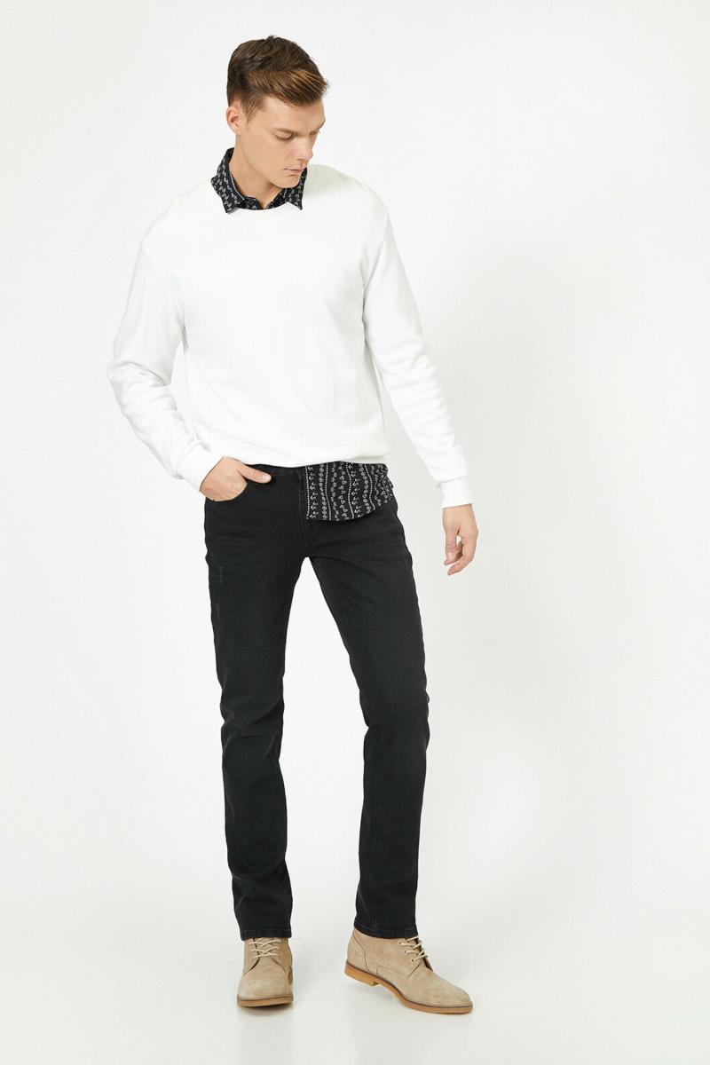 

Koton Male Black Brad Jean 0 YAM43141MD Men's Jeans, Black/999