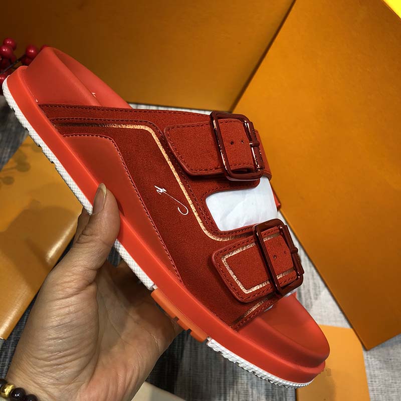 

trainer Slide Luxury fashion Brand man Slipper Size 38-45 model QJON02