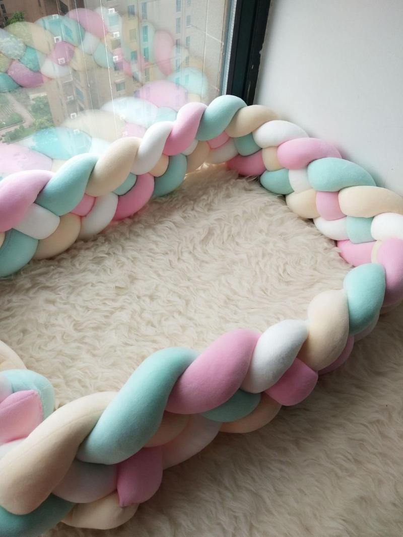

Bedding Sets Born Bed Baby Braid Protector For Cot Crib Bumper Cradle