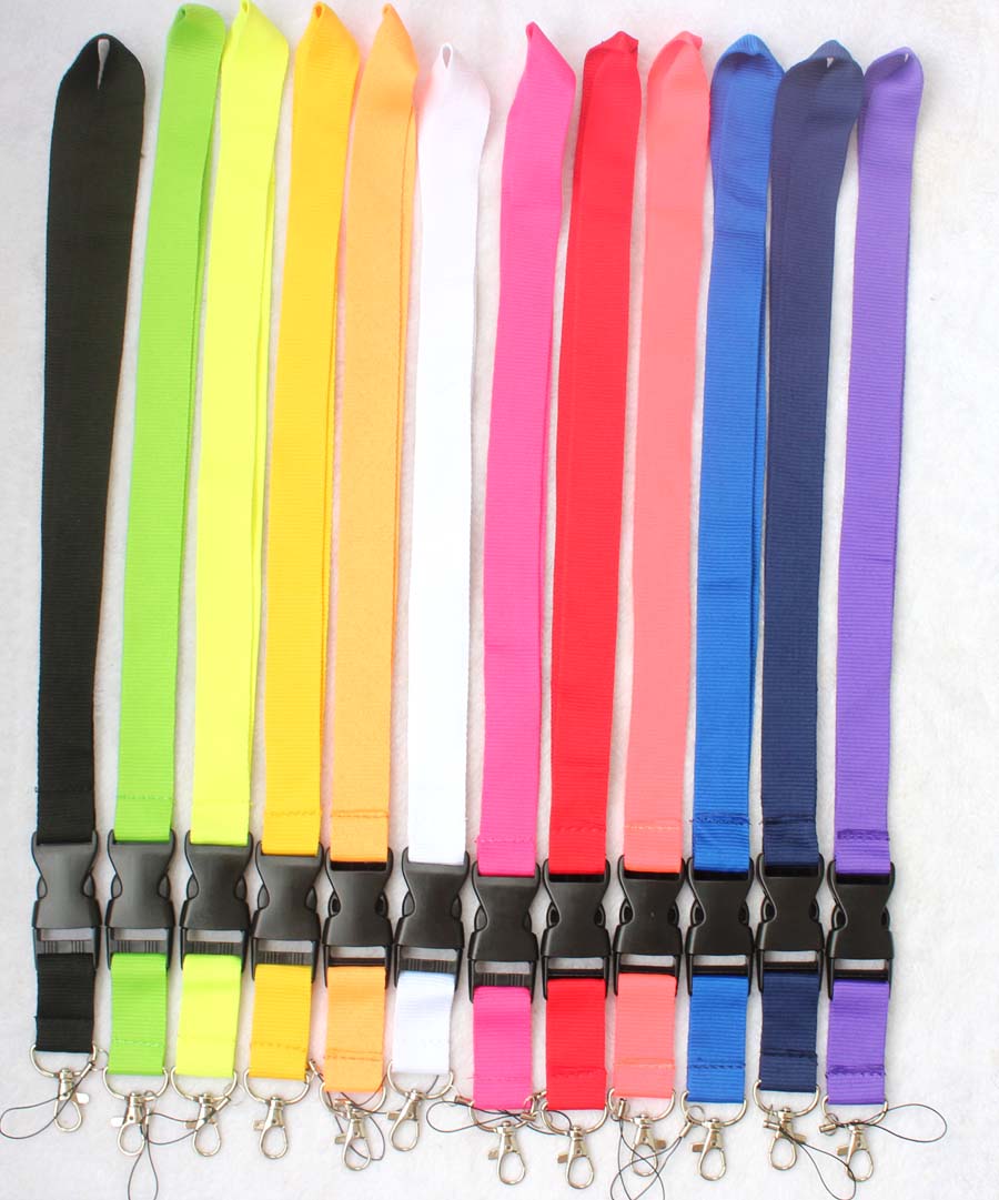 

Cell phone lanyard Straps Clothing Sports brand for Keys Chain ID cards Holder Detachable Buckle Lanyards 100-1000pcs