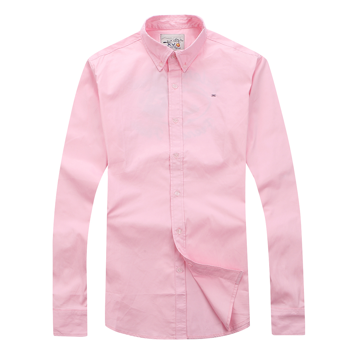 

Eden Full Sleeve Shirt For Men Polo High Quality Nice Design Business Casual Style Cotton size M  XL XXL Free Shippin Homme Chemise, White