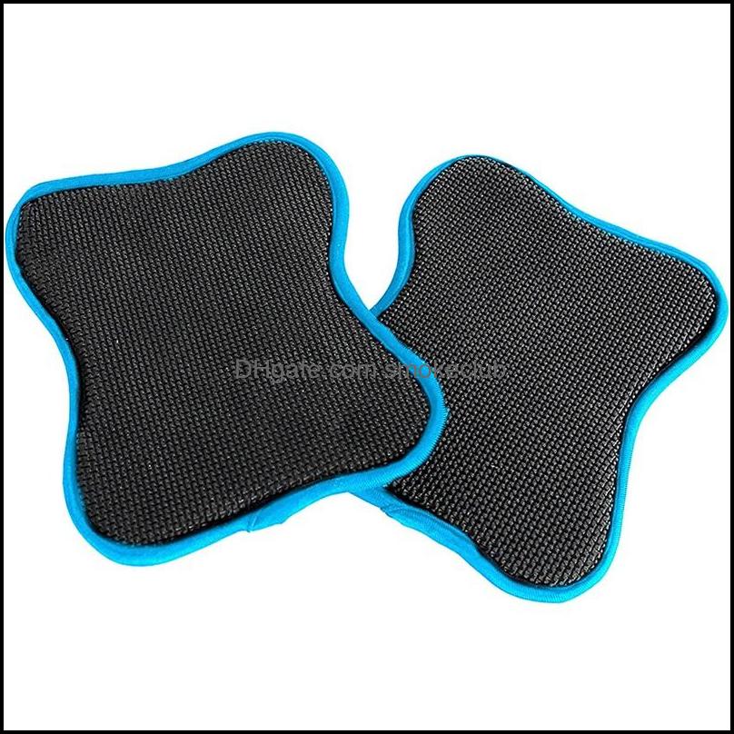 

Athletic Outdoor As & Outdoors Anti-Skid Weight Lifting Training Fitness Sports Dumbbell Grips Pads Gym Strength Exercises Palm Cushion Prot, Blue