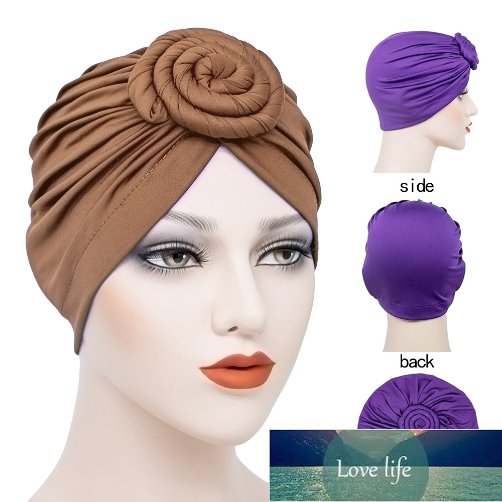 

New Solid color India wrap inner hijab bonnet muslim women head scarf turban hijab underscarf caps ready to wear turbante mujer Factory price expert design Quality