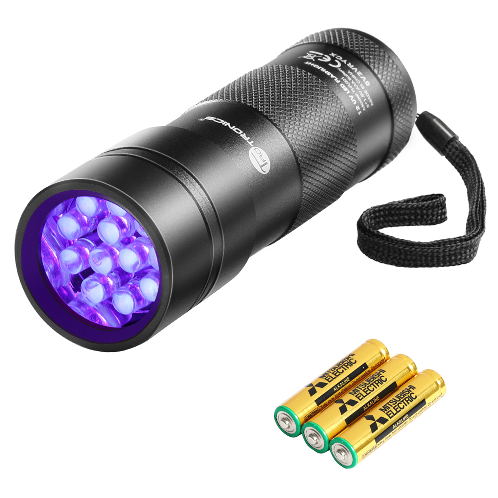 

TaoTronics Black Lighting, 12 LEDs 395nm UV Blacklight