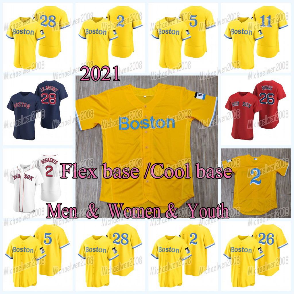 

Boston 2021 City Connect Jersey Rafael Devers Enrique Hernandez 2 Xander Bogaerts J.D. Martinez Alex Verdugo Kevin Plawecki Christian Vazquez Hirokazu Sawamura, Men flex base