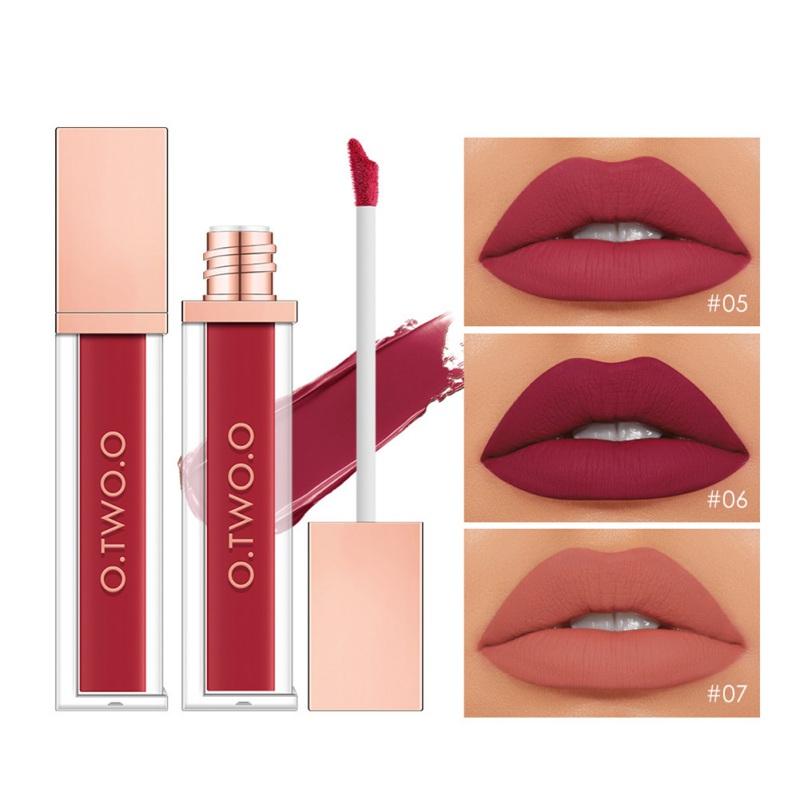 

lip gloss o.two.o matte smooth application finish liquid lipstick hydrating long lasting high energy fog glaze