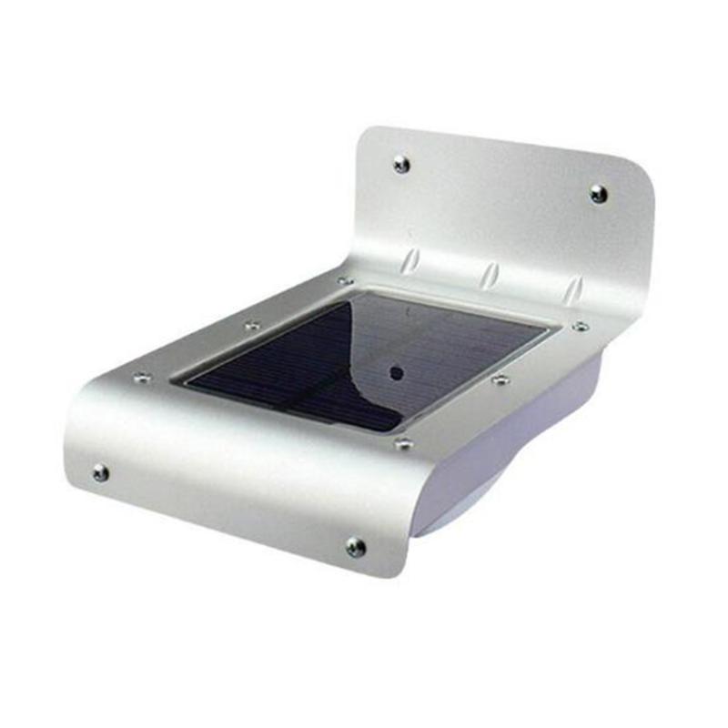 

Outdoor Wall Lamps LED Solar Light Street Lamp Stainless Steel Material IP65 Sensor Function Emergency Corner