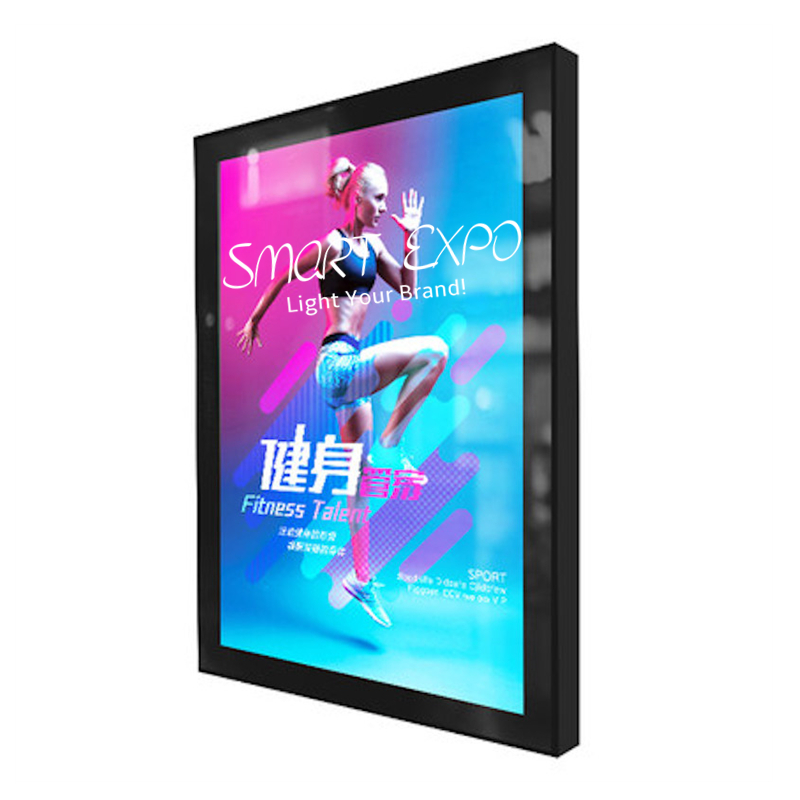 

Outdoor Waterproof LED Light Box Advertising Display Promotion Poster Lighting Board Boutique Store Front Lightbox with Wood Case Packing (60*90cm)