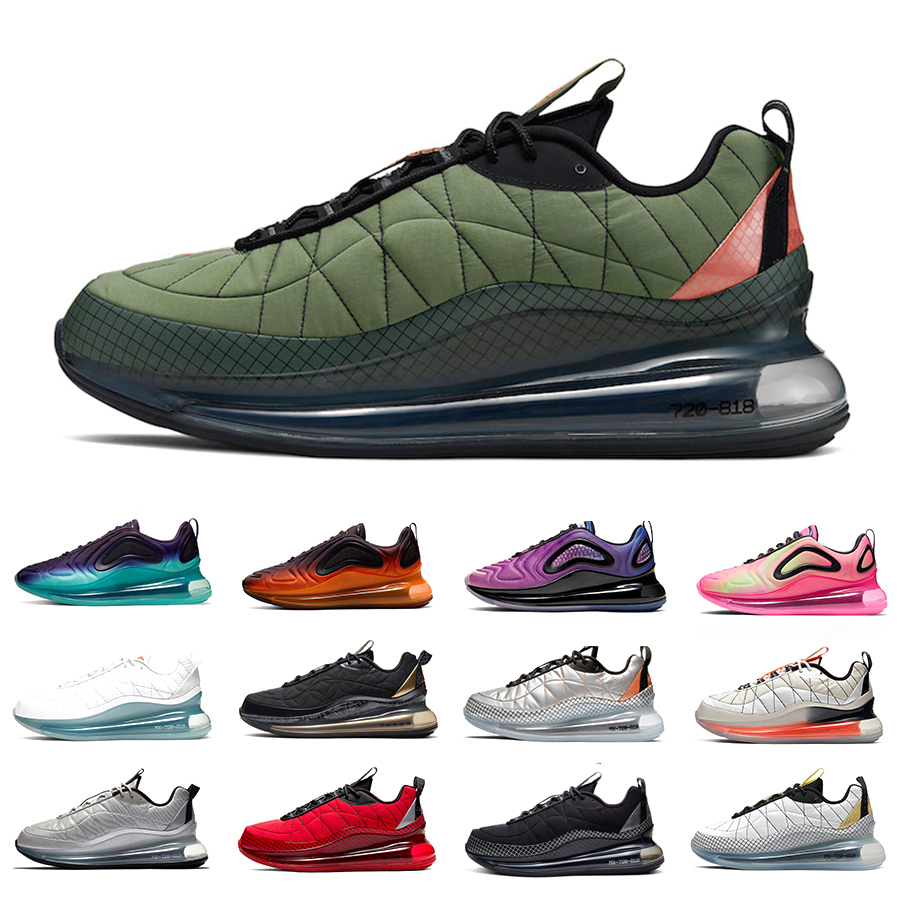 

720-818 mens running shoes sneakers White Yellow Black Magma Volt Black Grey Red Silver Bullet Dark Brown Cargo Khaki Fashion outdoor men women trainers sports shoe, Item#8