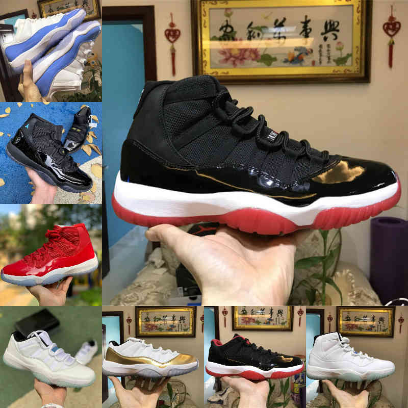 

2021 New Jubilee Pantone Bred High 11 11s Basketball Shoes Legend Blue 25th Anniversary Space Jam Gamma Blue Easter Concord 45 Low Columbia White Red Sneakers F25, Please contact us