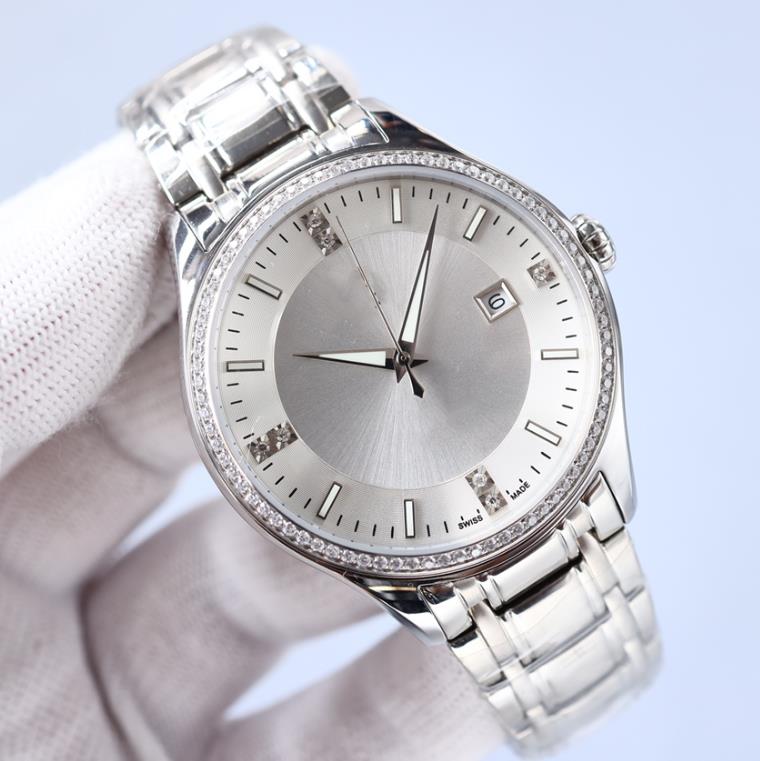 

Wristwatches Automatic Movement Watch Classic Sapphire Glass Double Mirror Original Box