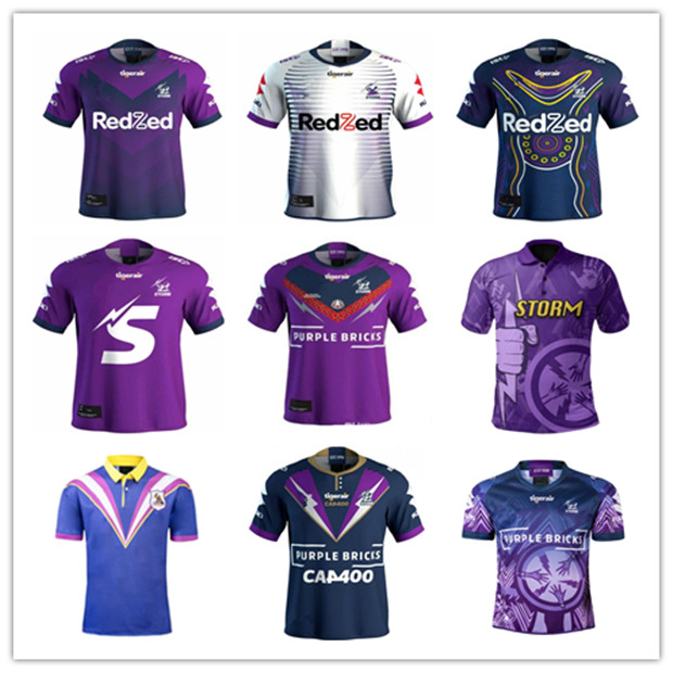 

2021 melbourne storm rugby Jersey shirt 20 21 League ANZAC shirts S-3XL, Black;gray