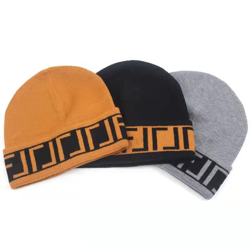 

Designer Knitted Hat Beanie Cap Ski Hats Snapback Mask Mens Fitted Winter Skull Caps Unisex Cashmere Plaid Letters Luxury Casual Outdoor Fas, Blue;gray