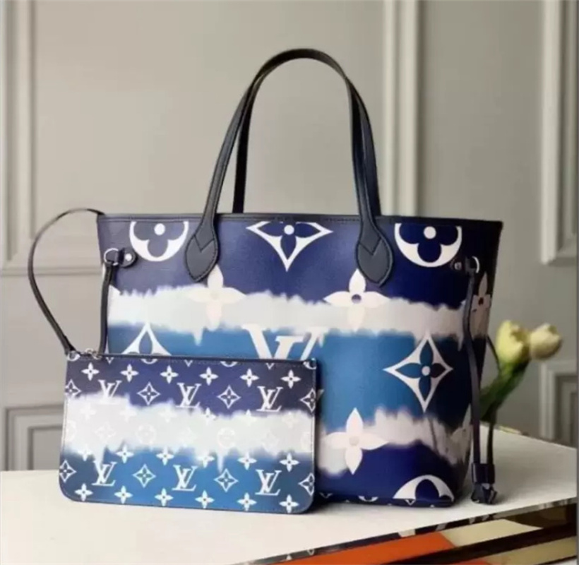 

GGLVLOUISVITTONYSLVUTTON new Women Designer Handbag lady Shoulder Bags Large Capacity Shopping Bag leather cro, Red;black