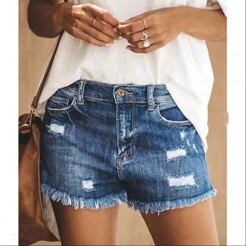 

womens shorts fashion tassel ripped summer high waist denim jeans short casual push up skinny slim, White;black