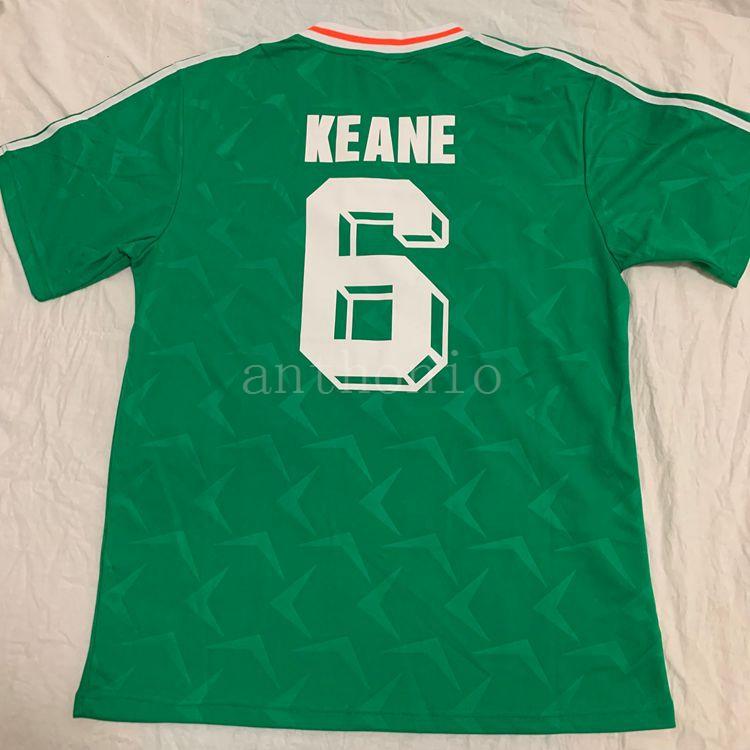 

Top thailand 1990 Home Ireland Retro soccer jersey Irish football shirt Republic of Ireland National Team Jerseys World cup soccer kit green, Black;yellow