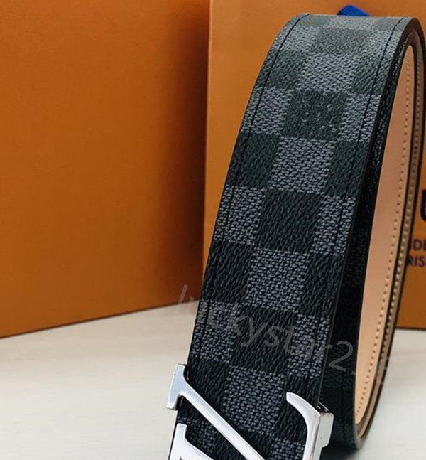 

Gold Silver Multi Hardware High Quality Belt For Men And Women Retail Wholesale Louis Belts Vitton Lv Welcome Customers No Box Dust Bags, Black;brown