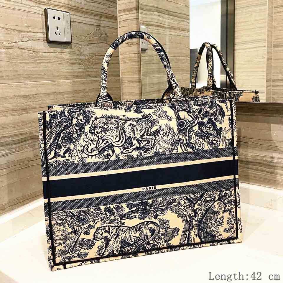

factory wholesale tote book luxurys designer handbags bags tote for women letter embroidery luxury handbag high capacity ladies casual shopp