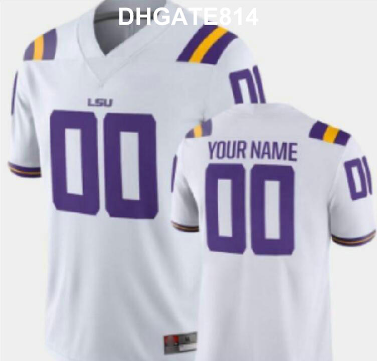 

Professional Custom LSU Jerseys NCAA Stanford College Football Jersey Logo Any Number And Name All Colors Mens Jersey -5XL a1