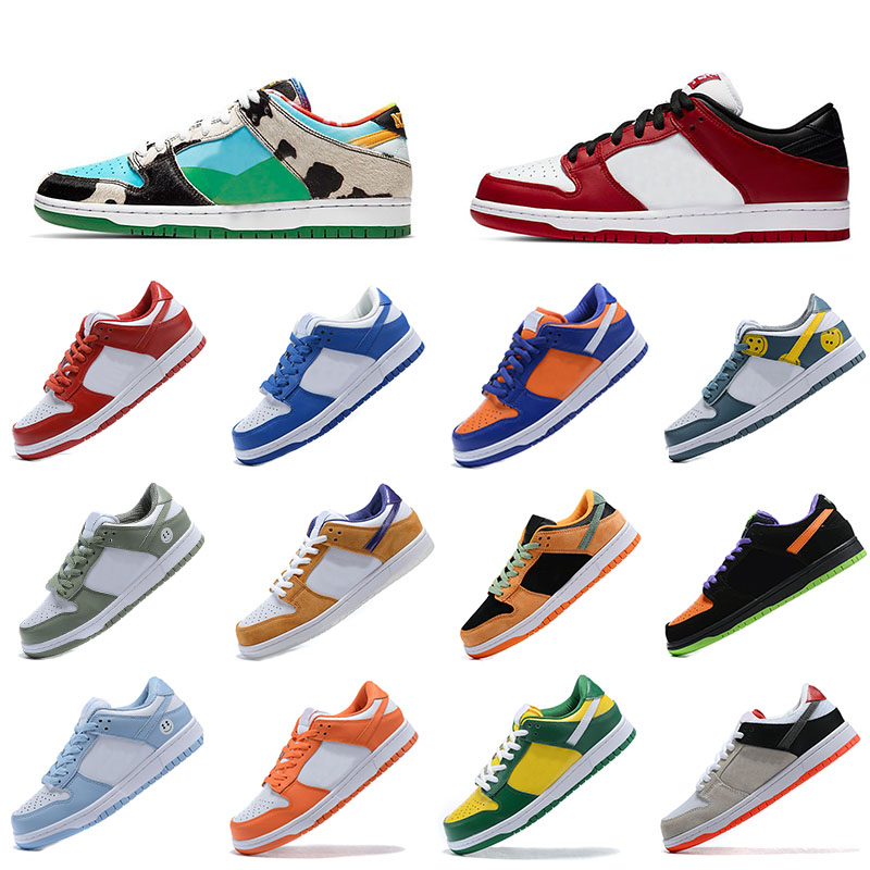 

Top quality Designer SB Low Pro Casual shoes Frozen Bears Orange Opti Yellow Green Blue Fury Plum Laser women sport trainer outdoor Sneaker Size 36-45, 55