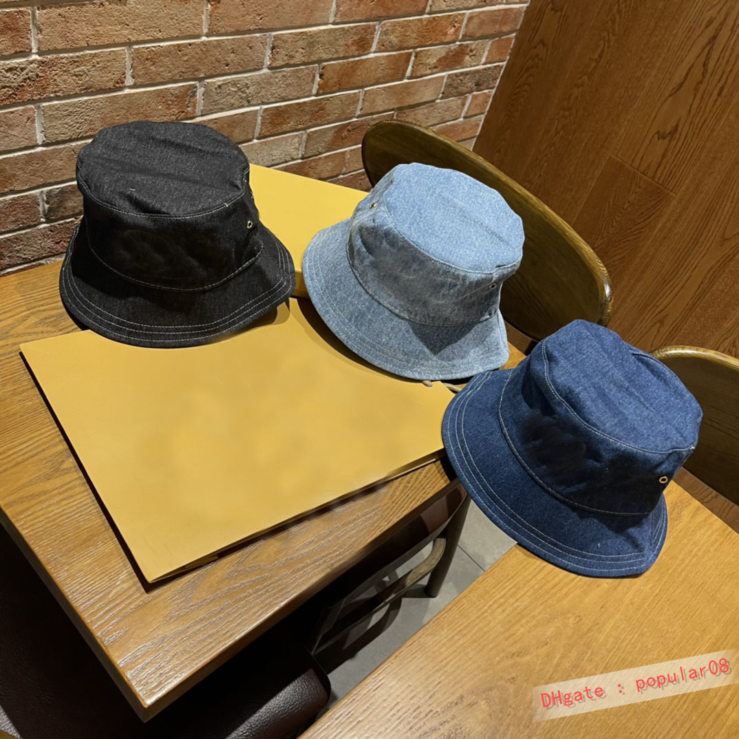 

Luxury 2021 Fisherman's hat summer Tide hats fashion leisure designer Bucket advanced sense Caps full of simple shading 3 colors good