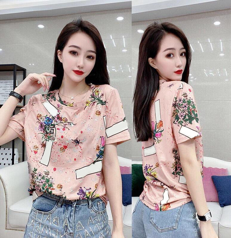 

Summer Mens Designer T Shirt Casual Man Womens Loose Tees With Letters embroidery Short Sleeves Top Sell Luxury -3XL, Pink