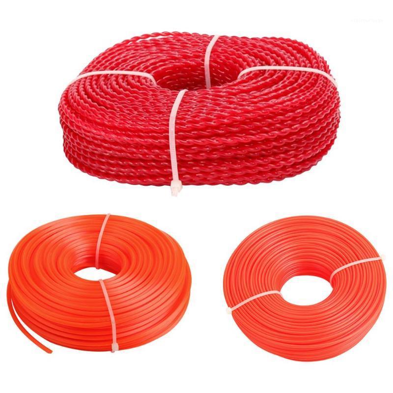 

Yarn Grass Trimmer Line Strimmer Brushcutter Nylon Rope Cord Long Round/Square/Twist Roll DIY 4, 3mm square
