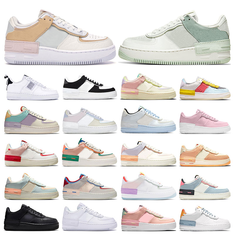 

women platform shoes shadow Pistachio Frost Spruce Aura Pale Ivory Glacier Blue Classic Triple White Black Aurora sneakers mens trainers