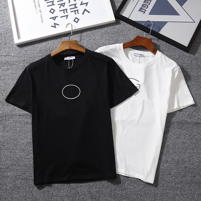 

New Fashion T-shirt Short Sleeve O-neck Bb Mode T-shirt Kanye West Letter Print Sportwear Hip-hop Street Style Tees Shirt., White