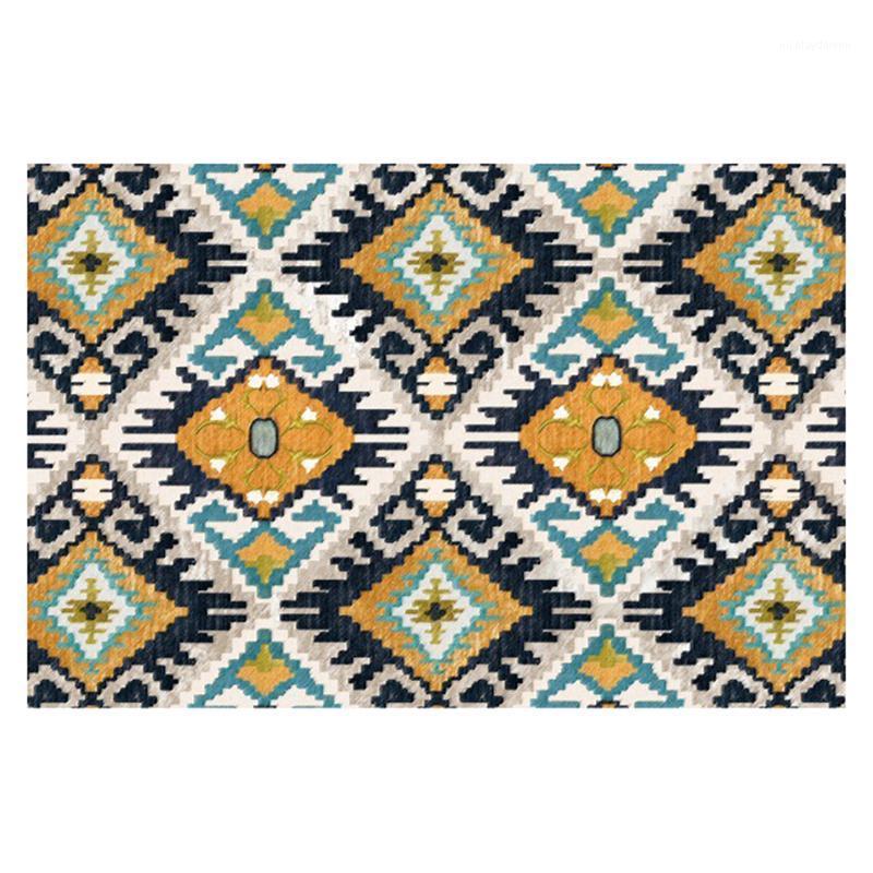 

Carpets Carpet Floor Mat Geometric Bohemian Vintage Kitchen Living Room Bedroom