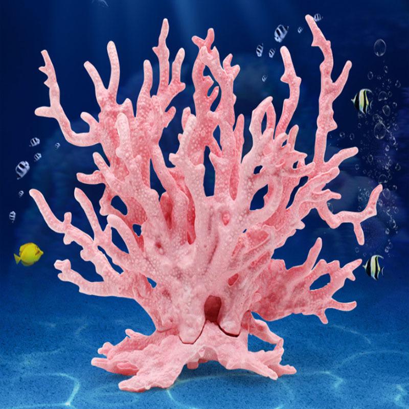 

Decorations Aquarium Pipe Decoration Simulation Resin Coral Ornaments Fish Tank Grass Flower Landscaping Accessories