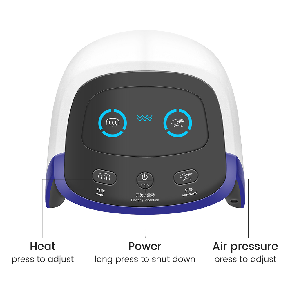 

Knee Massage Rechargeable Airbag Massage Leg Joint Massage 3D Cyclic Infrared Hot Compress Airbag Vibration RelaxationScouts