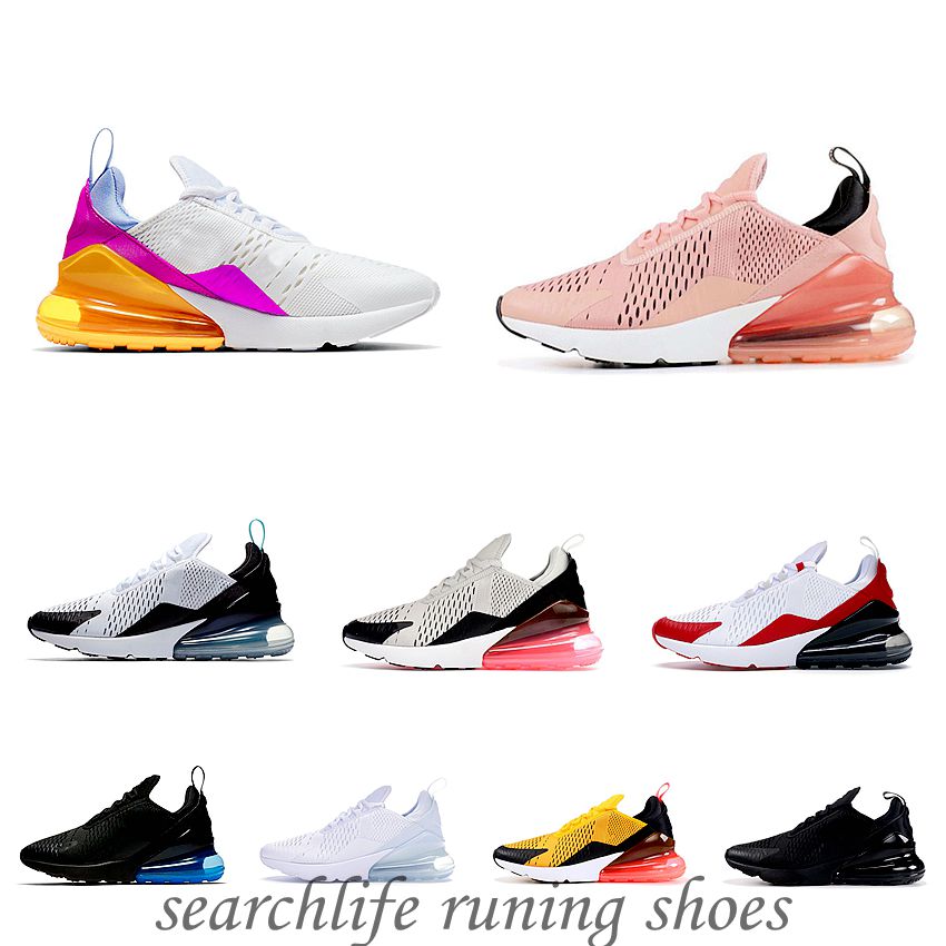 

270 running shoes for mens women Light bone Triple White black Red Punch Tea Berry 270s men trainers outdoor sports sneakers