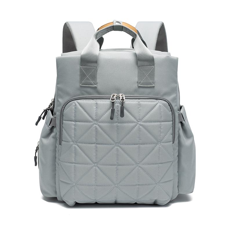 

Backpack 2021 Fashion Mummy Maternity Nappy Bag Daddy Brand Large Capacity Laptop Travel Designer Nursing ANKOMMLING, Grey