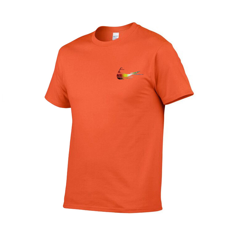 

100% Cotton Men's T-shirt Short-sleeve Short Sleeve Pure Color Men t shirt T-shirts For Male Tops Plus Size S-XXL, 12