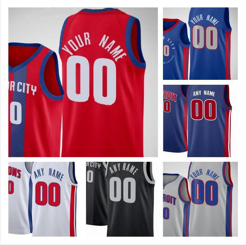 

2 Cade Cunningham Jersey Jerami 9 Grant Custom Basketball Jerseys 35 Marvin Bagley III Saddiq 41 Bey Hamidou 6 Diallo Killian Hayes 5 Frank Jackson, Colour 5